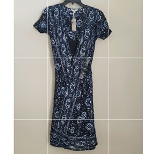 🆕️NWT Lucky Brand Ashley Wrap Maxi Dress